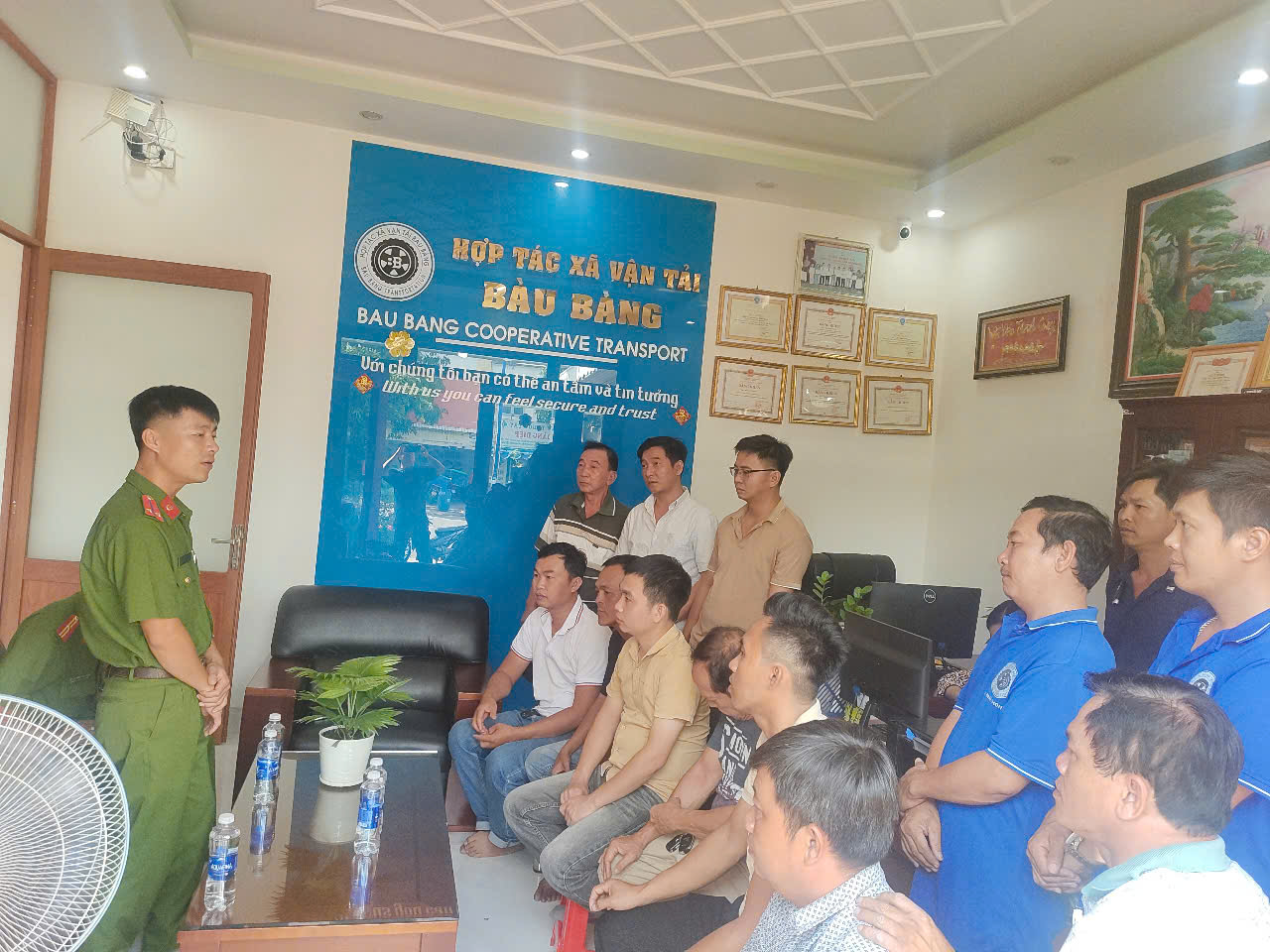 Tập huấn PCCC Du lịch Bàu Bàng