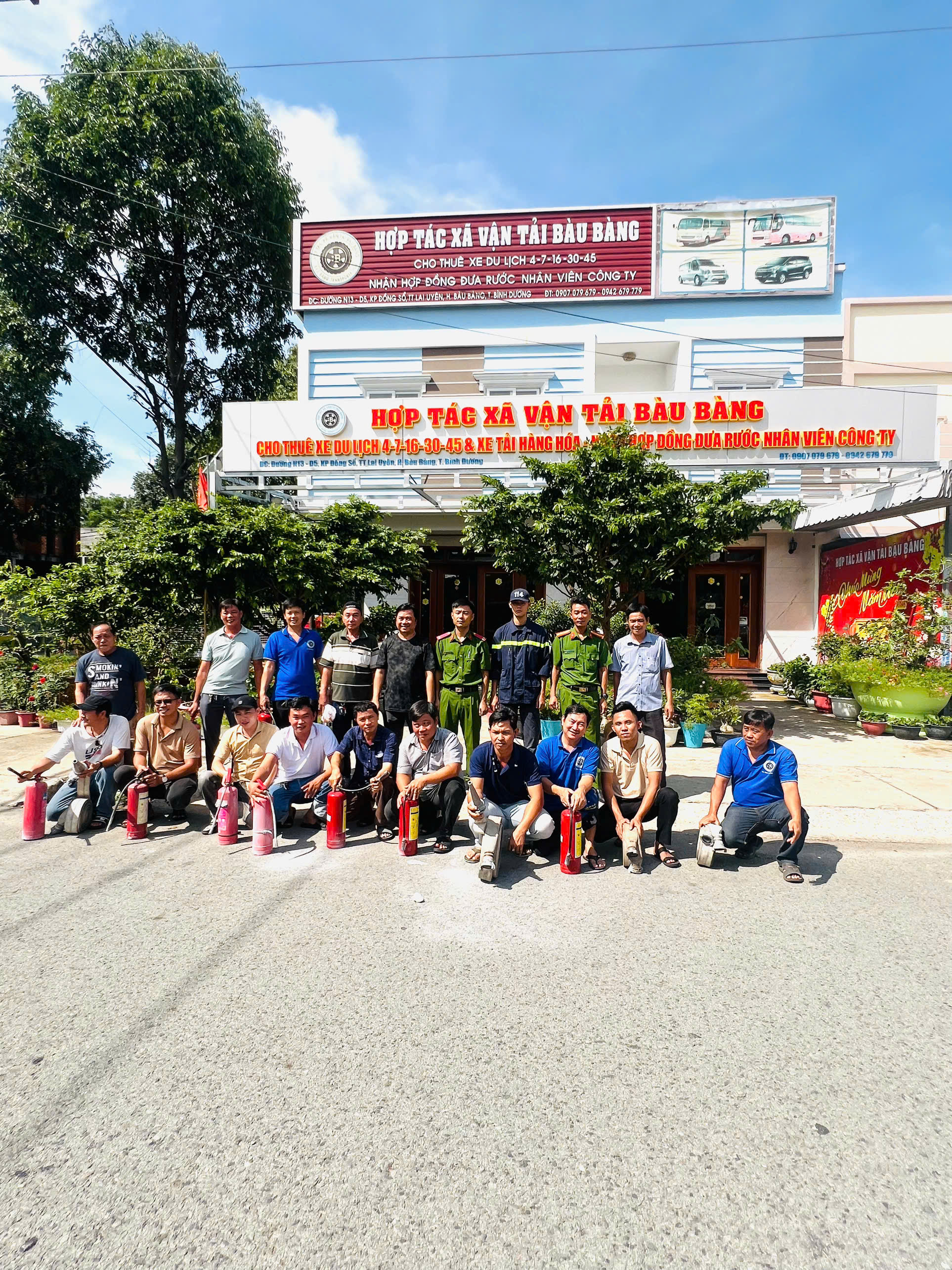 Thực hành chữa cháy tại chỗ