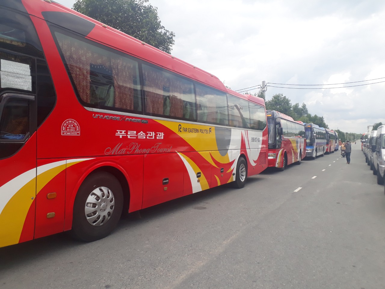 Xe đưa rước nhân viên DLBB