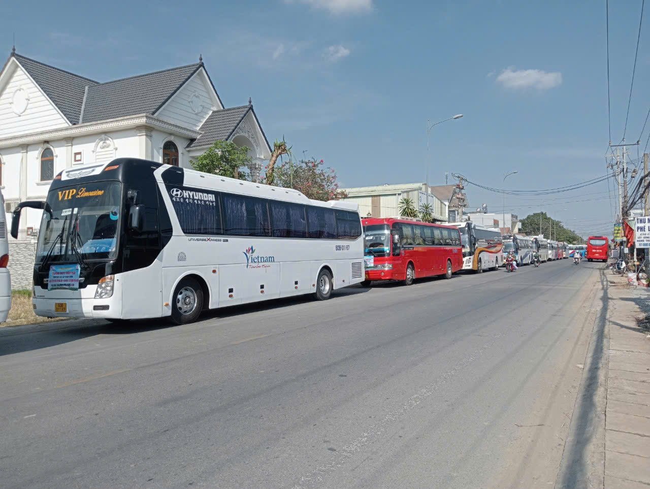 Vận tải doanh nghiệp HTX Bàu Bàng